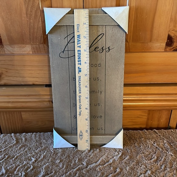 BLESS sign. Rustic wood! - Picture 3 of 4